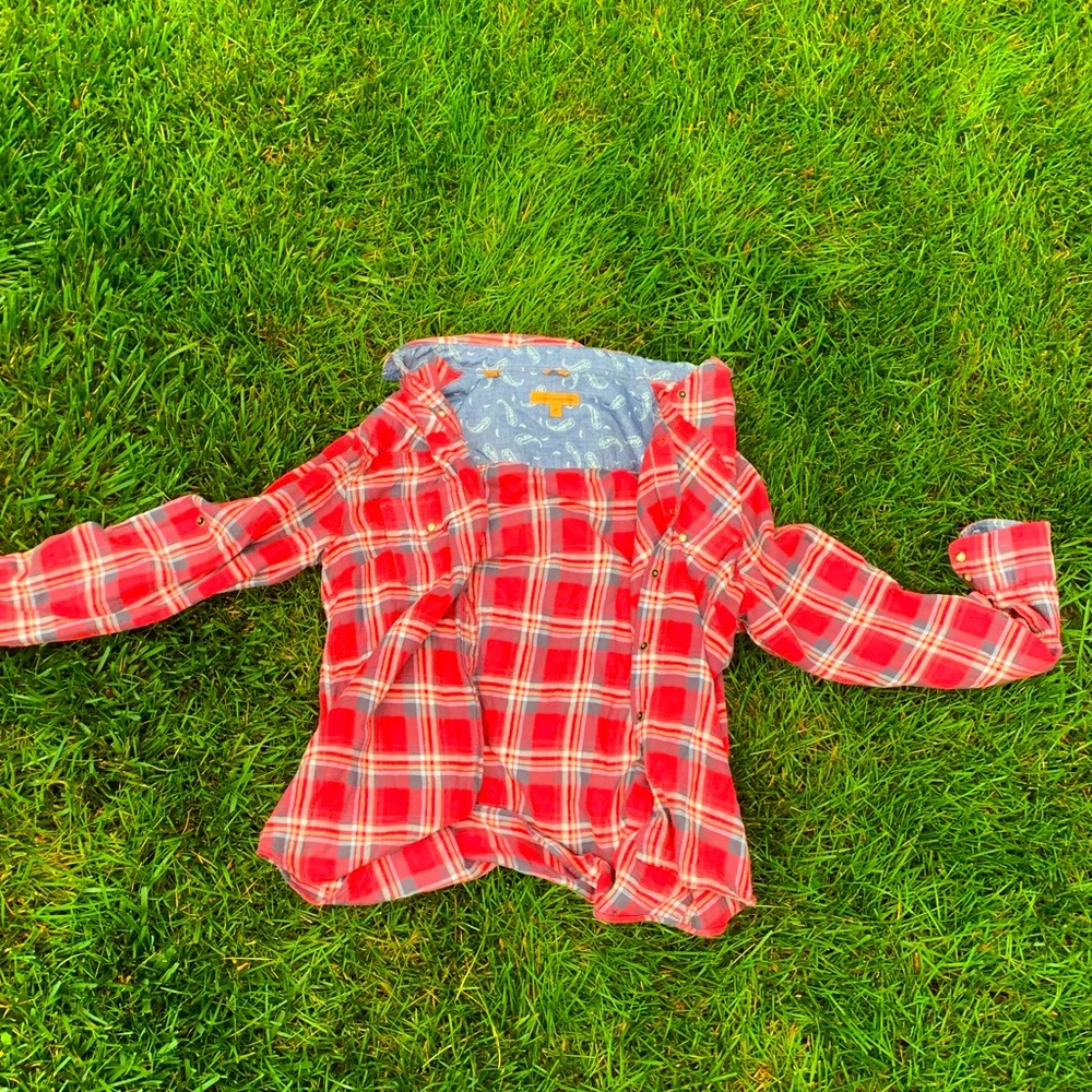 JACHS GIRLFRIEND red flannel